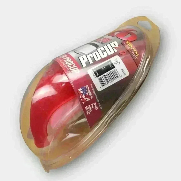 NEW! XO Youth Procup‎ 2.0 Large Waist 26-30 Ages 8 to 12 red - Picture 2 of 4